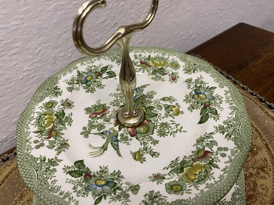 Винтидж порцеланова етажерка Wedgwood Англия маркировка 1960-те