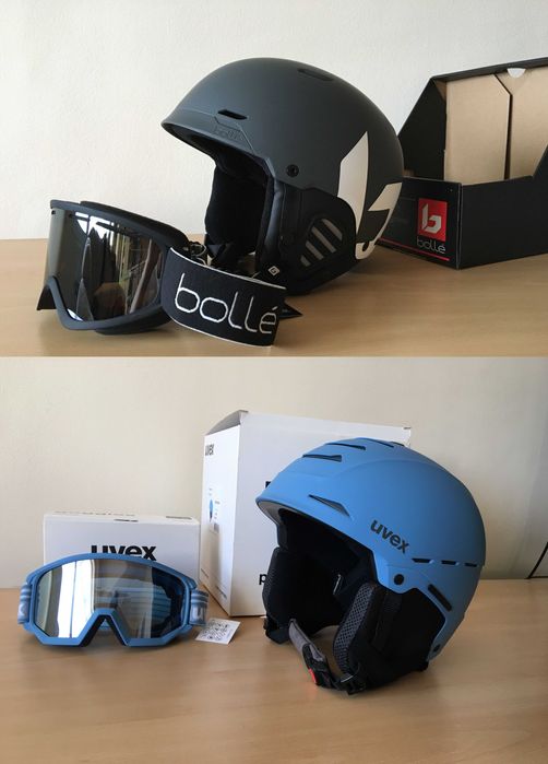 Ски, сноуборд каска и маска UVEX, BOLLE