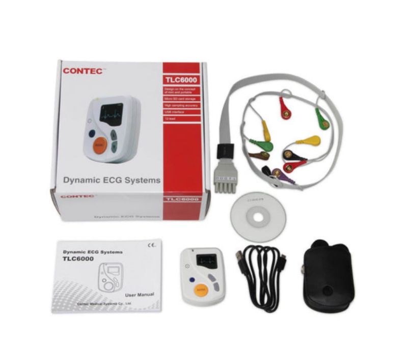 Холтер ЕКГ CONTEC TLC6000, 12 канала, 48 часа запис