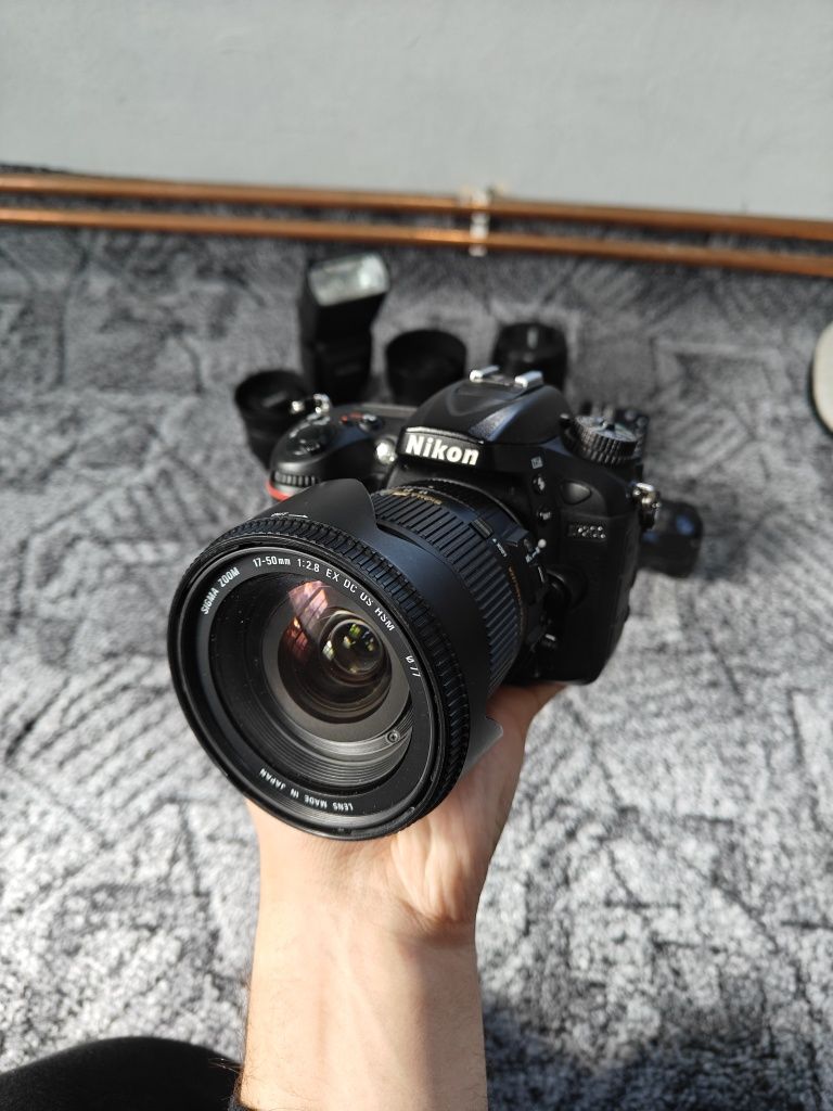Nikon D7200 + obiective + blitz godox