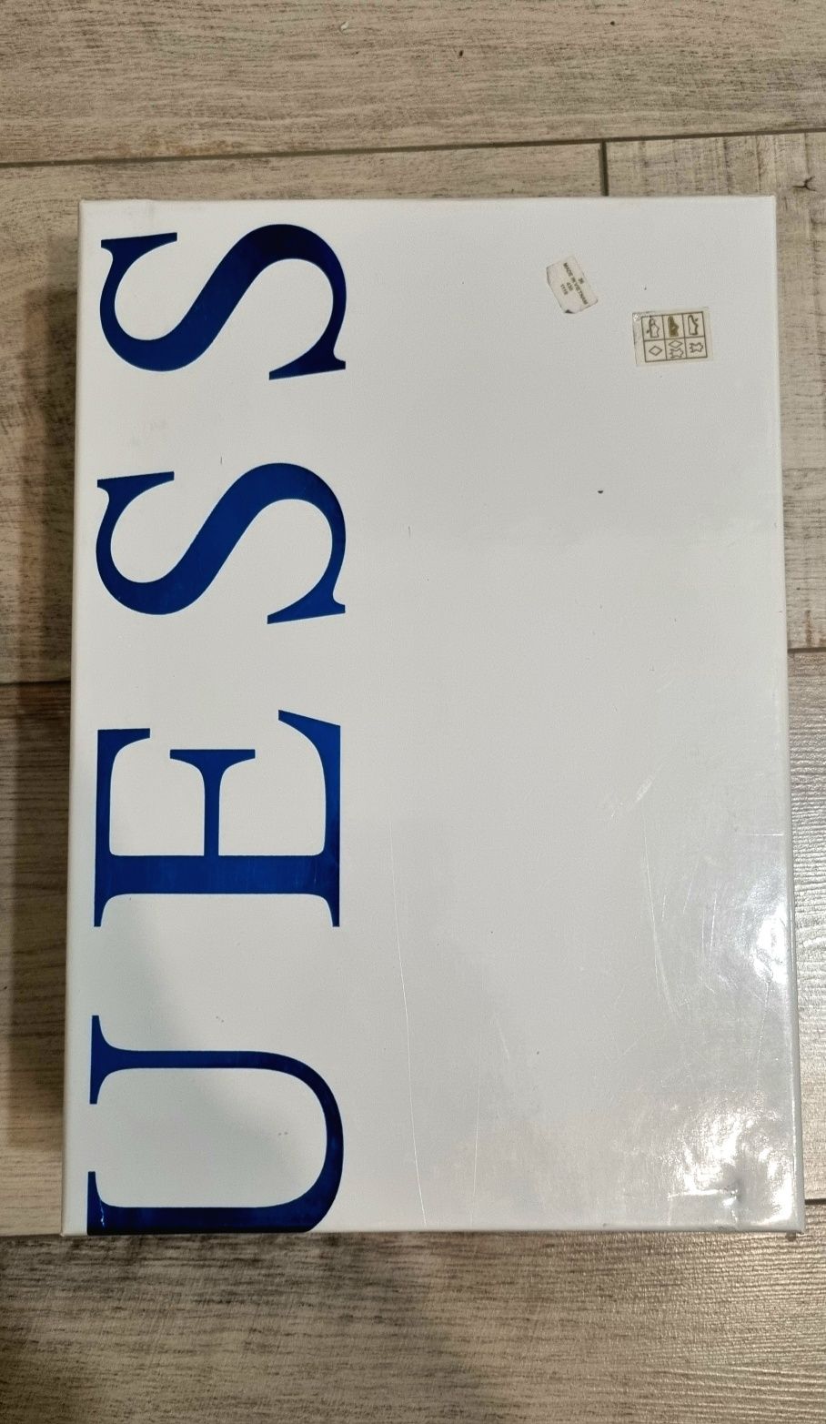 Guess черни сандали с висок ток