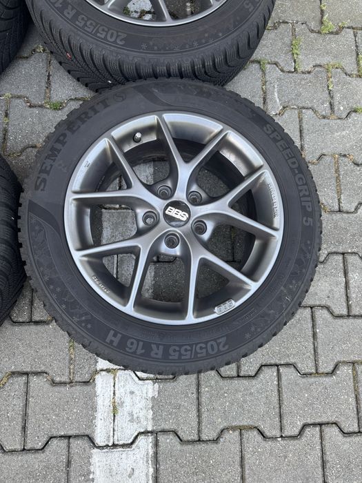 4 jante alu bbs anv iarna noi  2022 205 55 16 audi a3 2013-2020 5x112