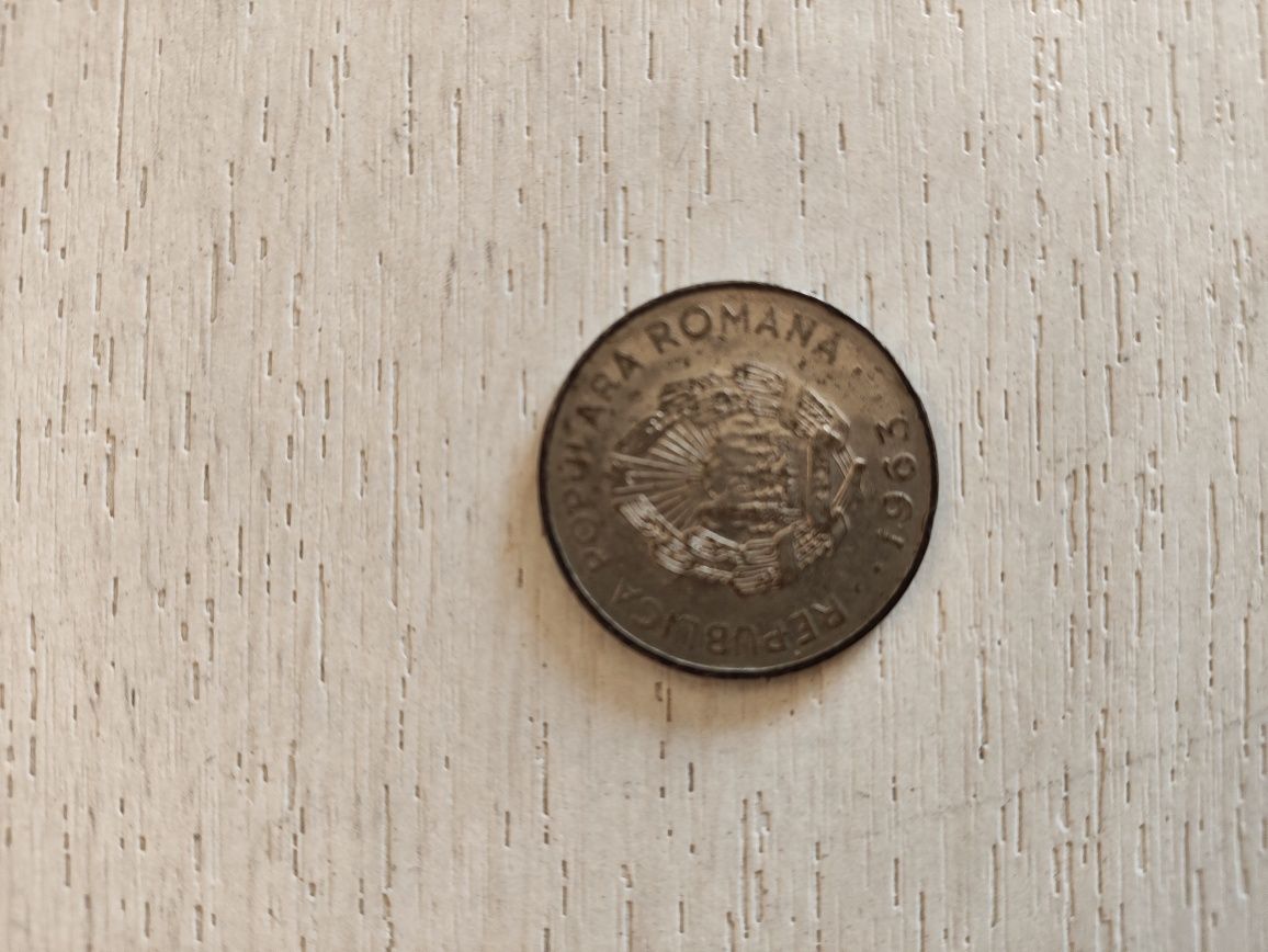 Monedă foarte rară 3 lei 1963