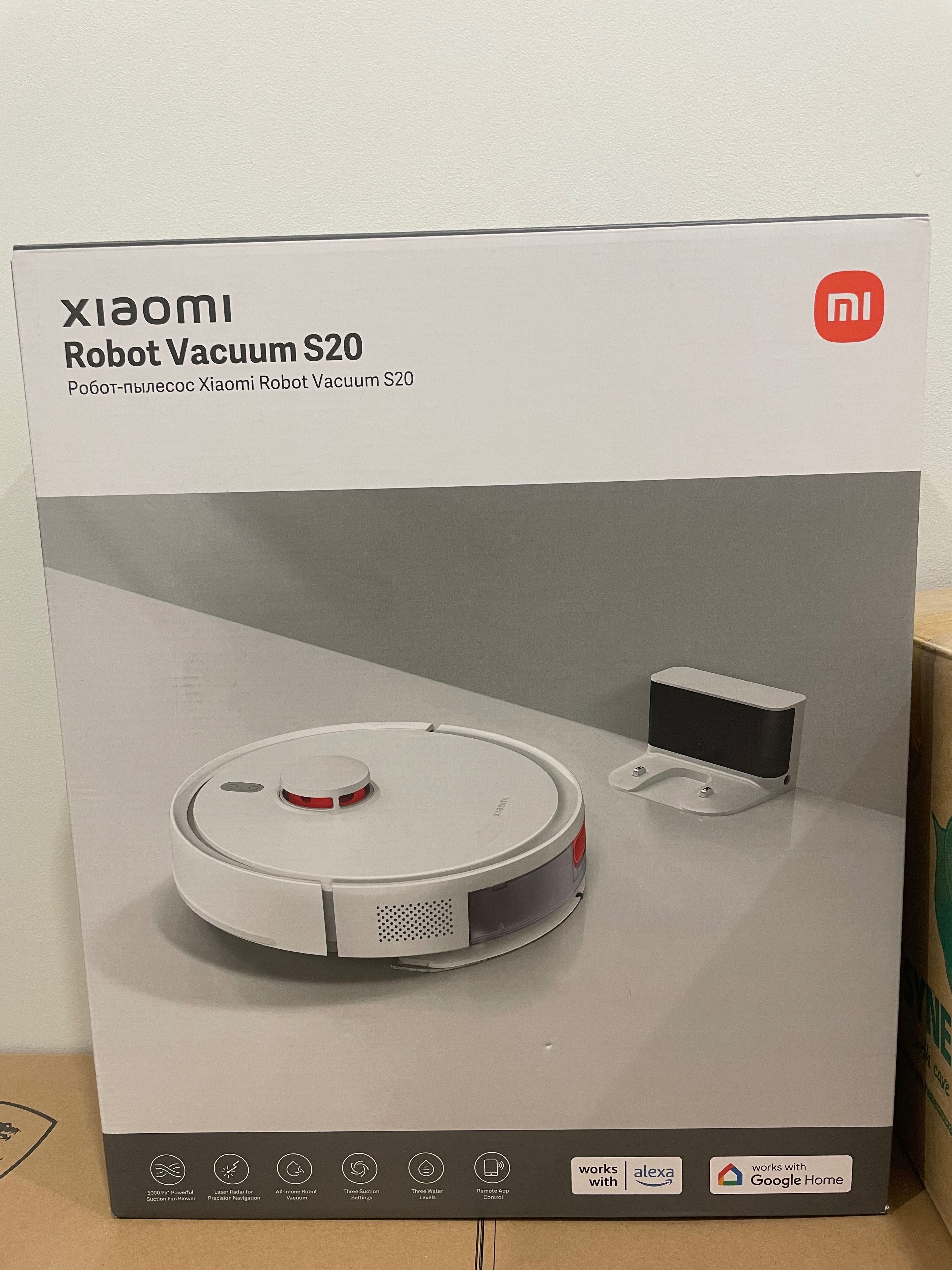 Робот-пылесос Xiaomi Vaccuum S20, новый