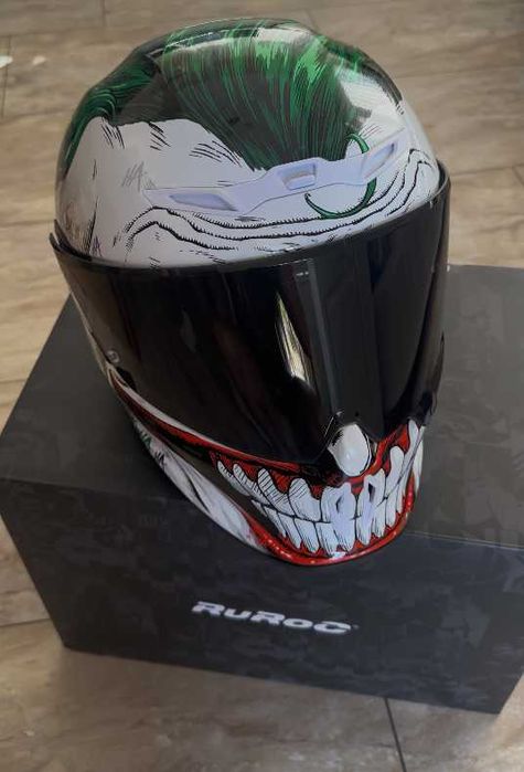 Каска за мотор Ruroc EOX The Joker + Shockwave Bluetooth система