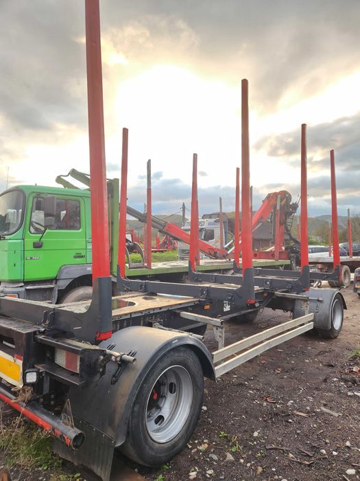 Remorca forestiera 2 axe sau multe piese din dezmembrări