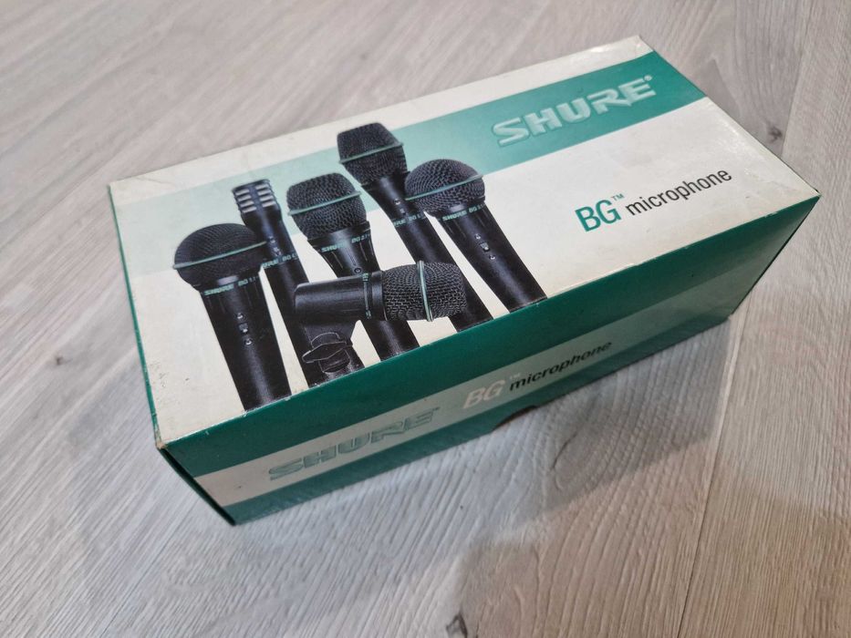 Микрофоны shure sm 58-lc и shure bg1.1