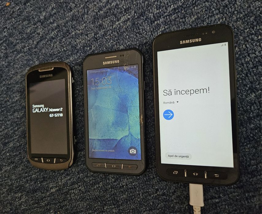 Lot telefoane pentru piese Samsung Galaxy S S5 / colectie Xcover 2 3 4