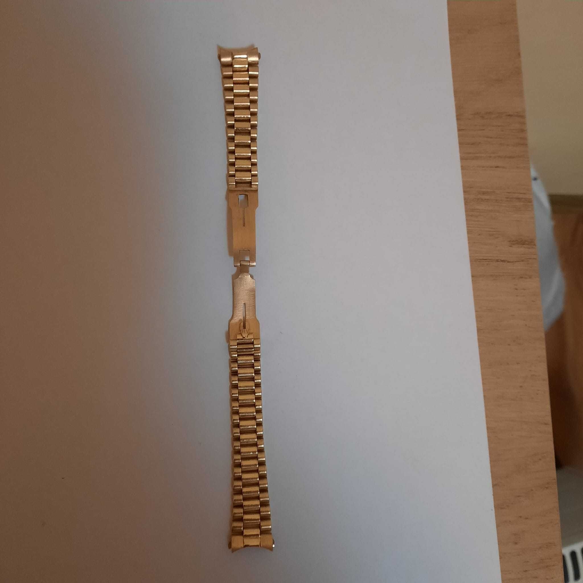 Curea ROLEX din aur 18k, pentru ceas Rolex de damă