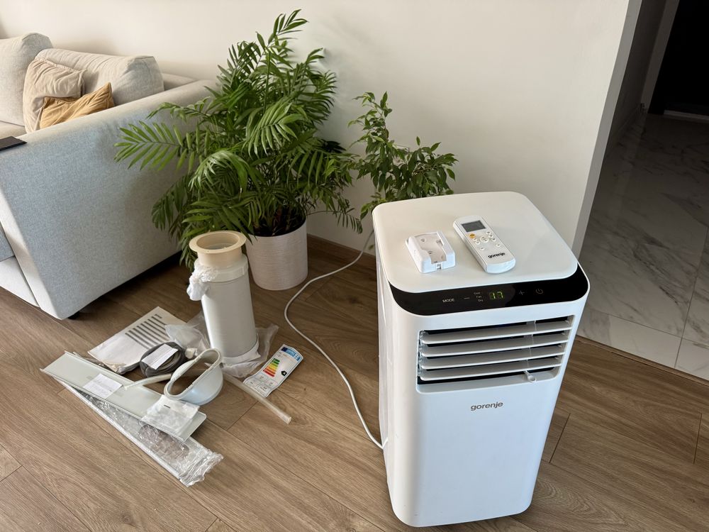 Мобилен климатик Gorenje 9000 BTU Клас A Дисплей Дистанционно Tаймер
