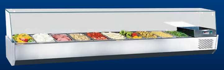 Салат бар /Хладилник за салати /Саладета 186см