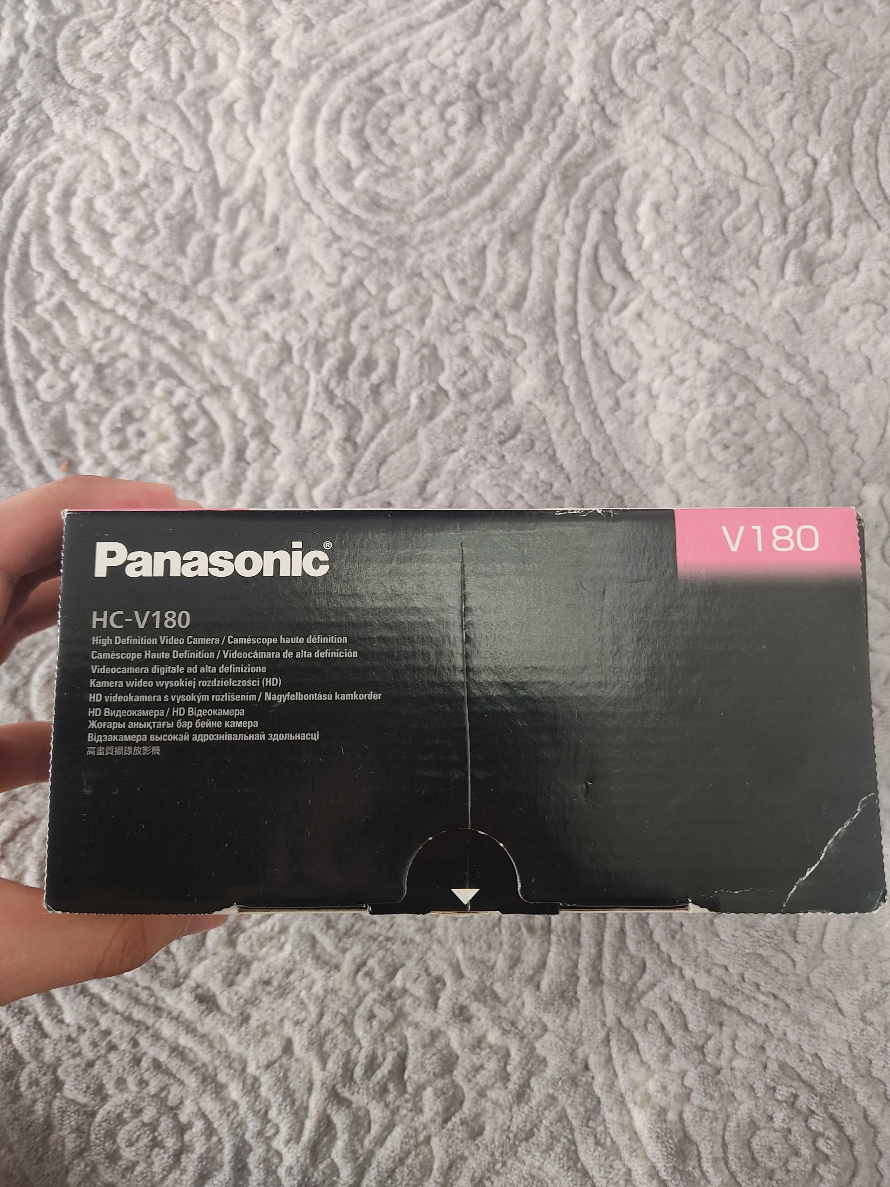 Camera video Panasonic HC V180EP, Full HD, Negru, Sigilat