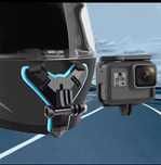 Suport camera actiune pentru casca (chin mount)