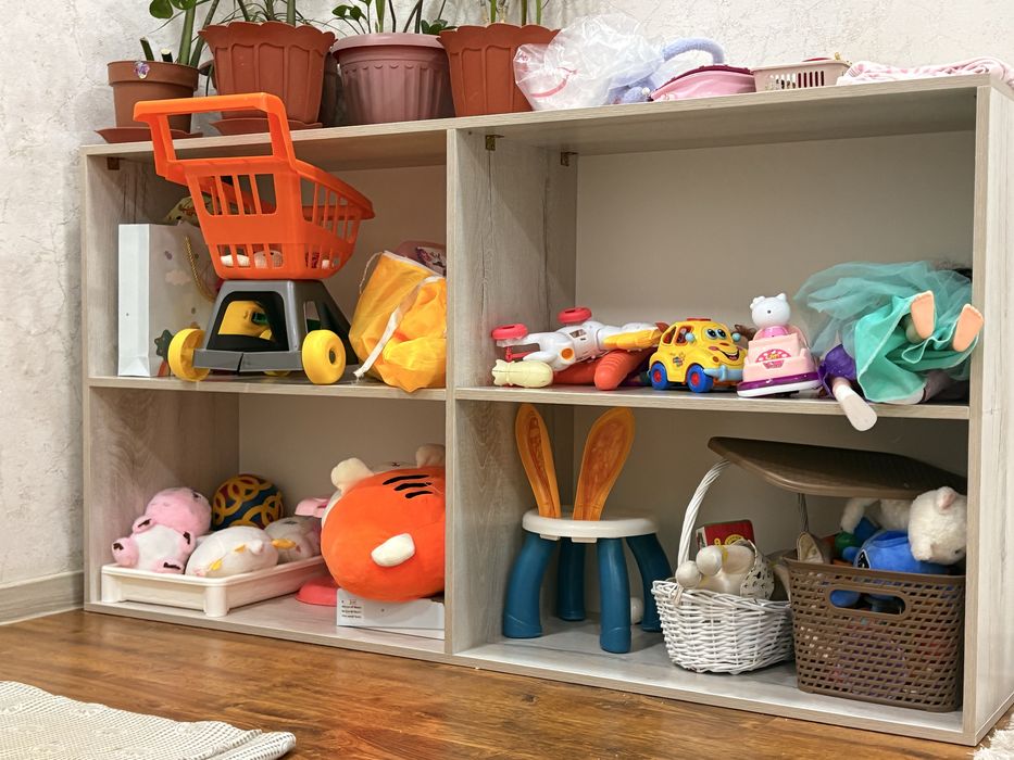 стеллаж для детских игрушек