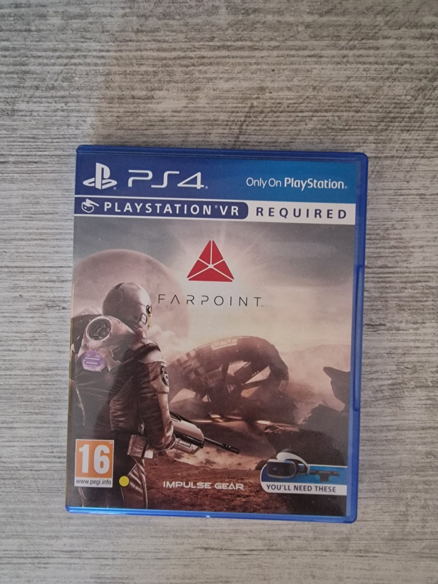 Игра за PS4 Farpoint ,нужен е VR