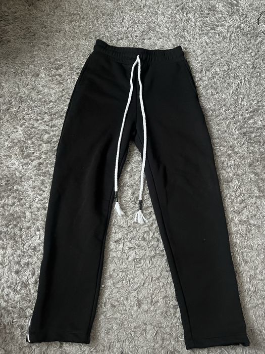 pantaloni young rich white