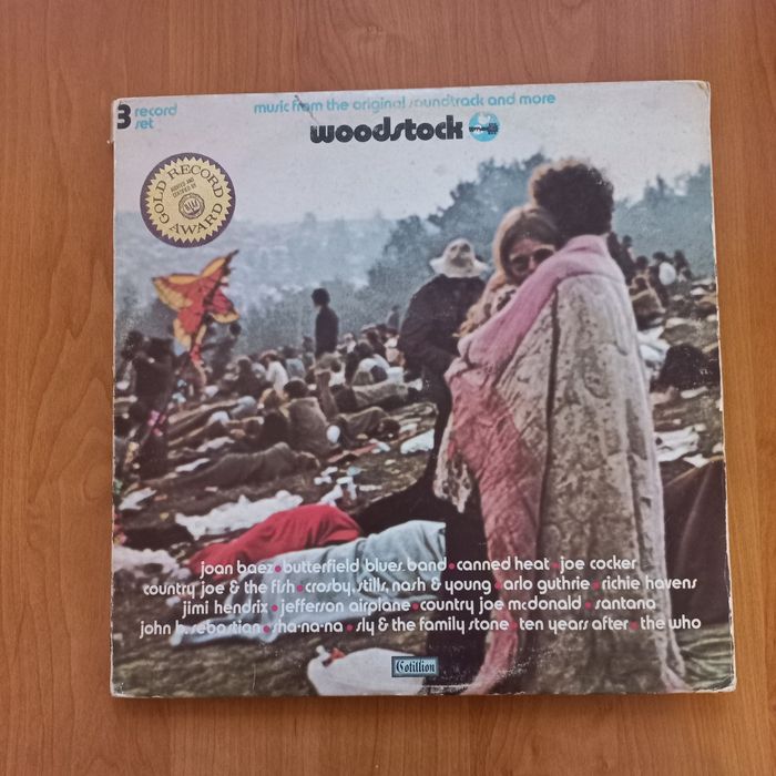 Виниловая тройная пластинка Woodstock