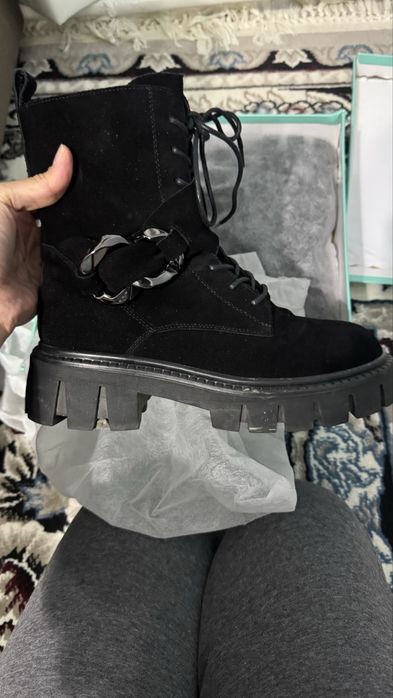 Ботинки замшевые Spagna