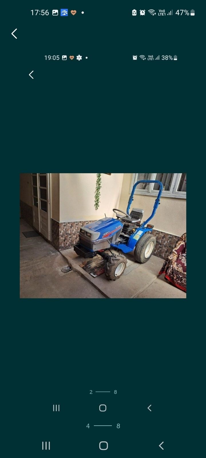 Vând tractor iseki