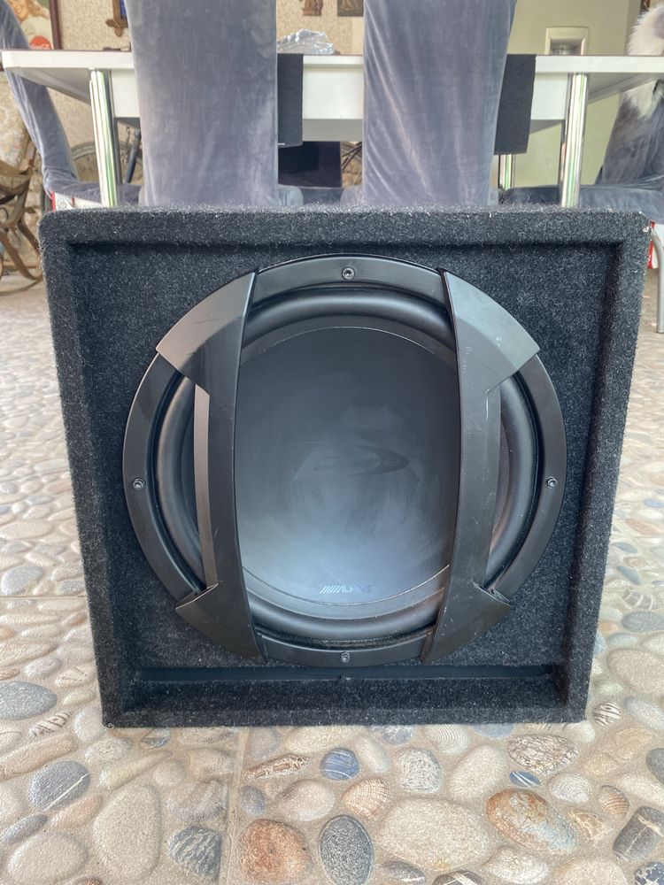 Бас каса за кола Alpine SBE-1244BR 4 om