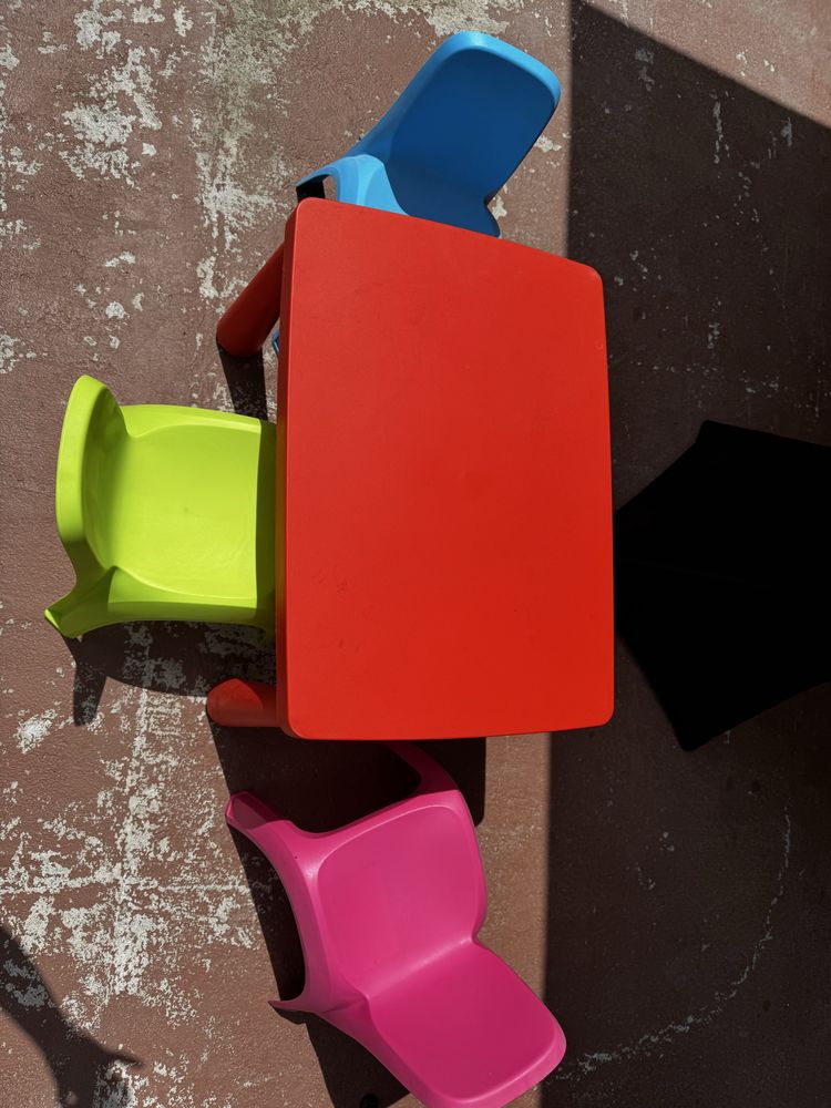 Scaune plastic pt copii