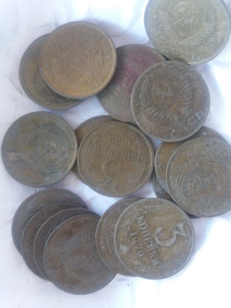 продам  Советские монеты разного достоинства