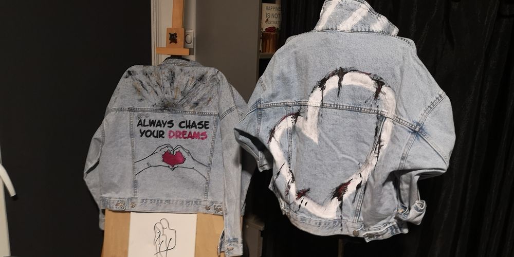 Geci pictate manual unicat