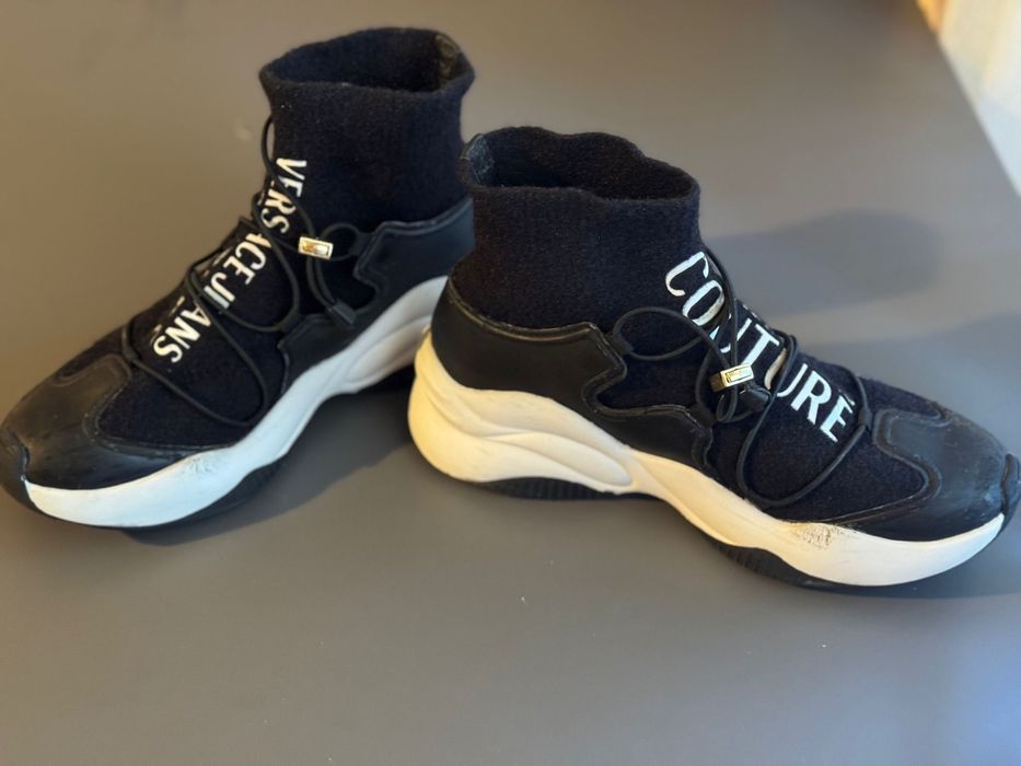 Sneakers slip on fete Versace Jeans Cuture