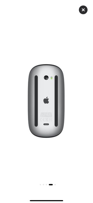 Мишка Magic Mouse - White Multi-Touch Surface