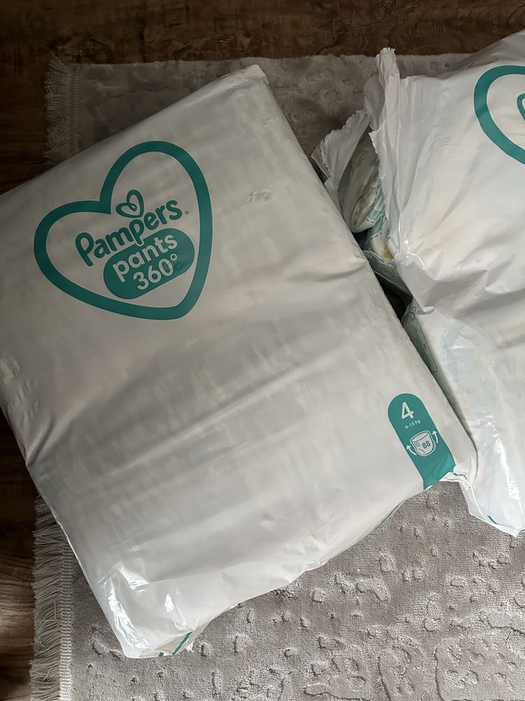 88 бр Пелени-гащички Pampers Pants XXL BOX 4 Maxi, 9-15 кг