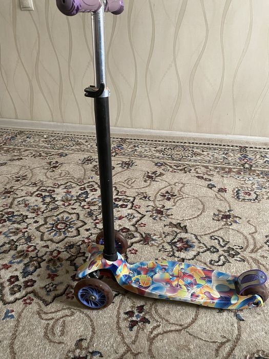 Обменяю самокат в отлином состоянии