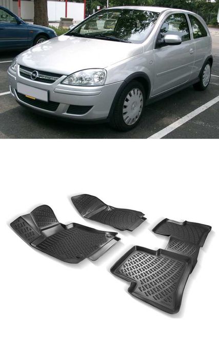 Гумени стелки RizLine съвместими с Opel Corsa C 00-06