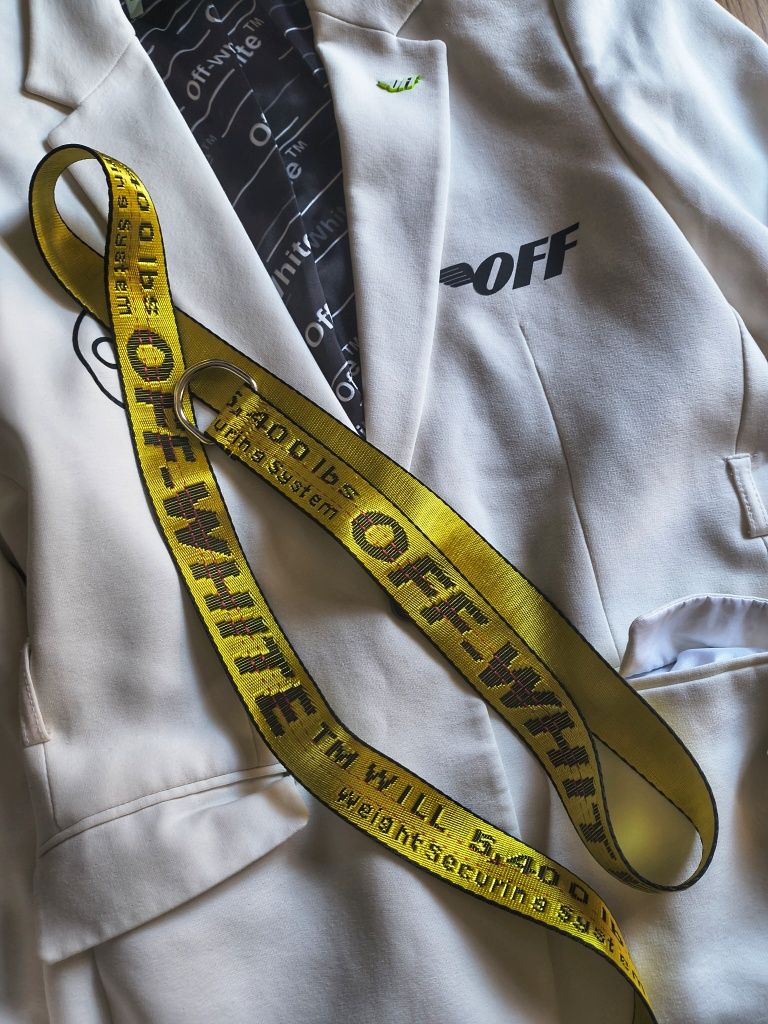 Поръчано Комплект сако Off White и риза Pause jeans