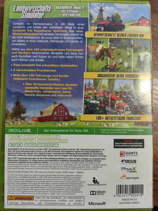 Farming Simulator Xbox 360 Microsoft