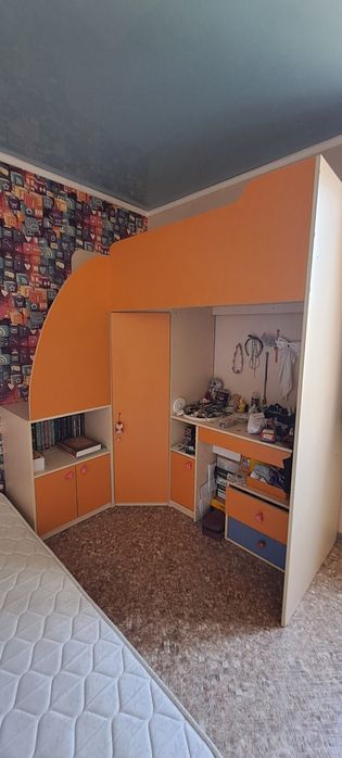 Шкаф кровать+тумба