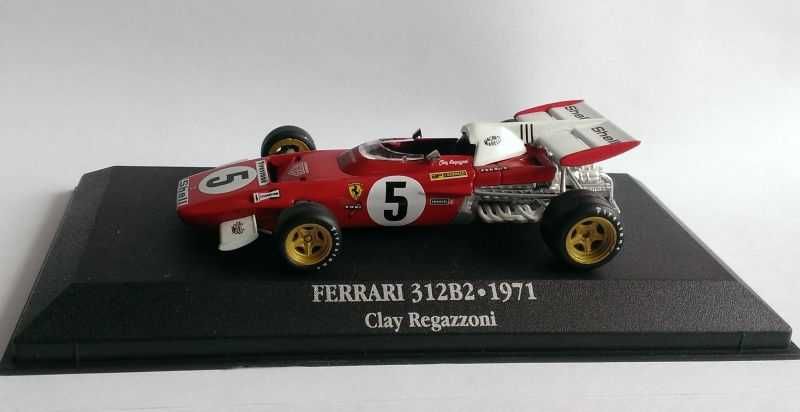 Macheta Ferrari 312 B2 Regazzoni Formula 1 1971 - Atlas 1/43 F1