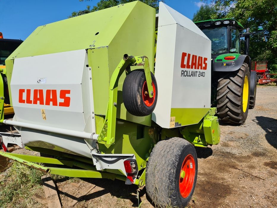 Presa de balotat,balotiera rotunda Claas rollant