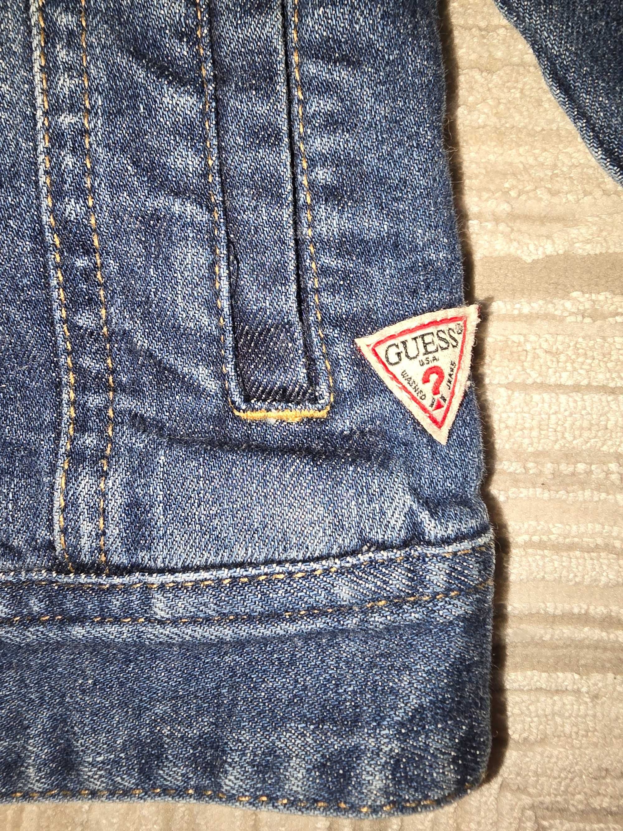 Детско дънково яке Guess