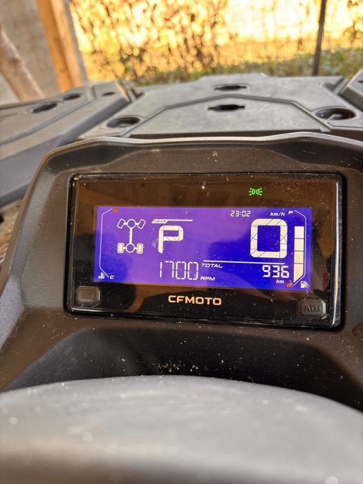 CF MOTO 520L 2024 900km in GARANTIE