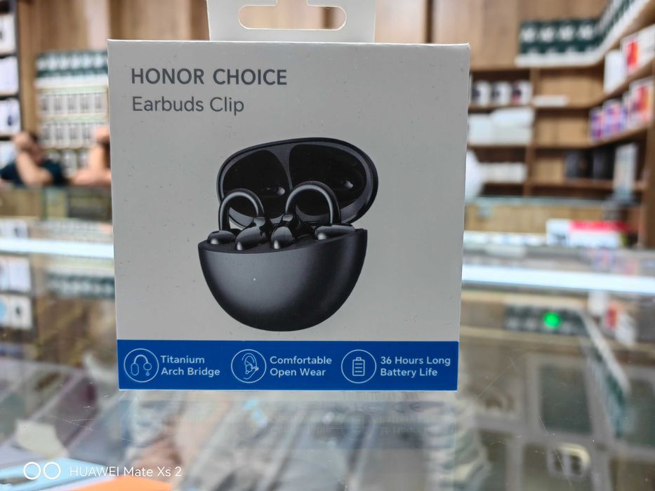Honor Choice Earbuds Clip в идеальном состоянии с гарантией!