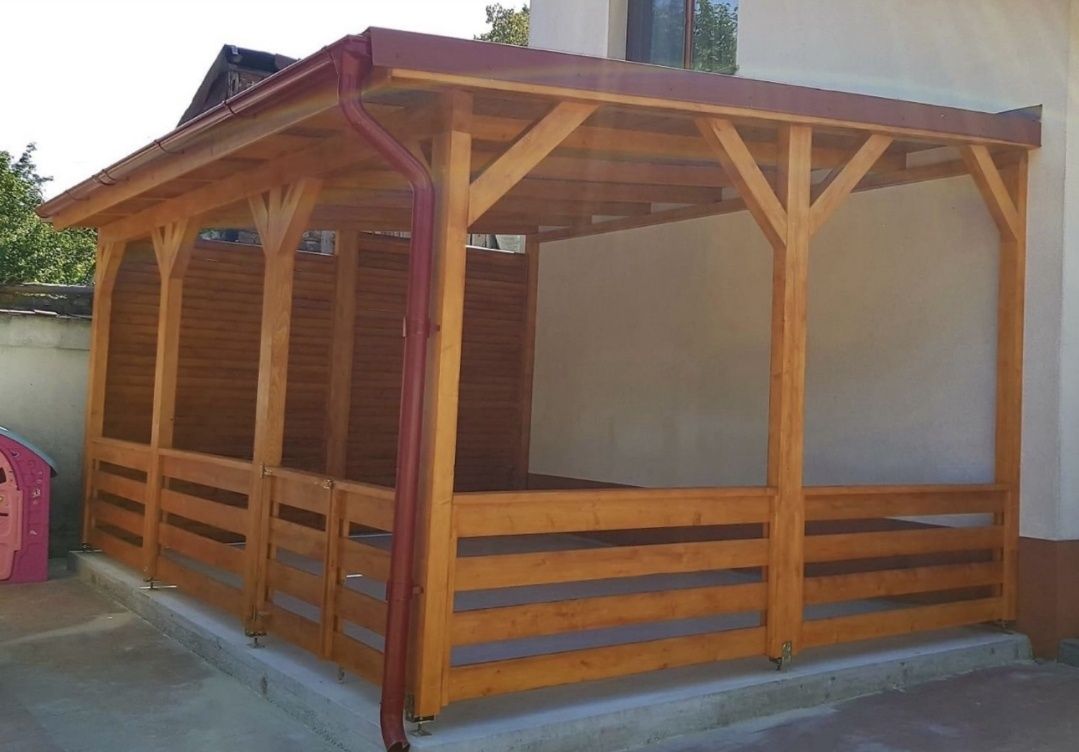 Construim terase foișoare magazii căsuțe pergole mobilier de gradina