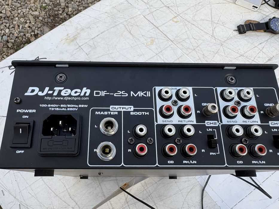 Mixer audio DJ-Tech Dif2S MK2