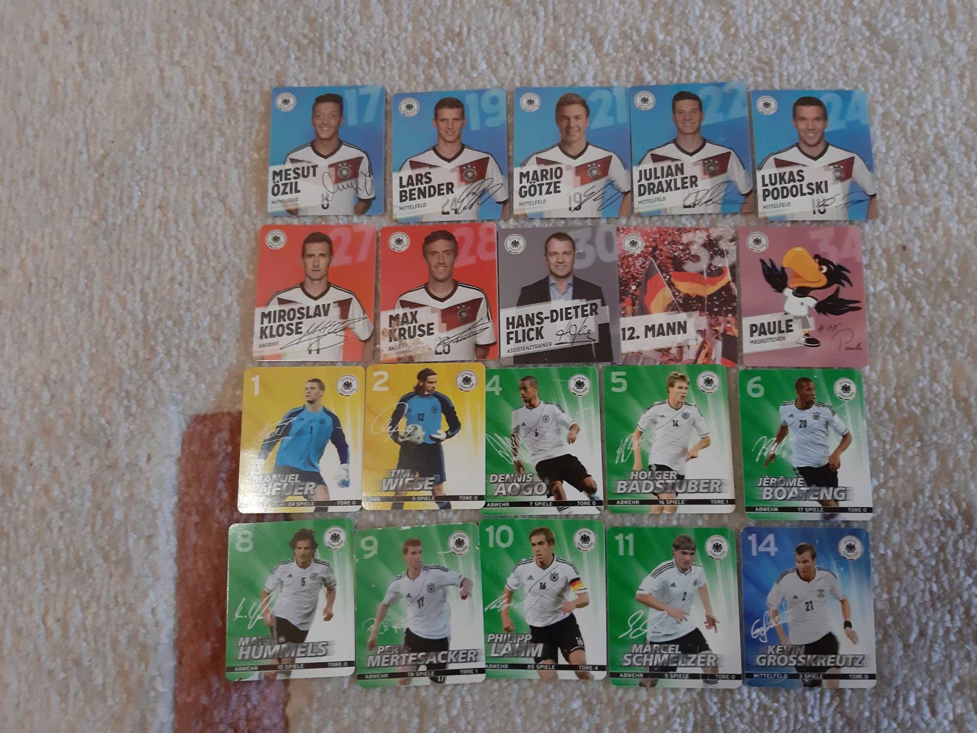 87 cartonase fotbalisti Germania