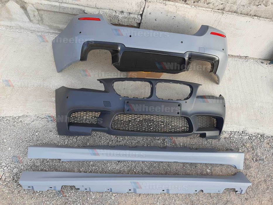 Обвес BMW F10 бампер пороги спойлер M-tech M5