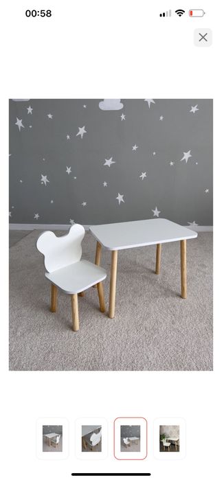 Продам детский стол и стул