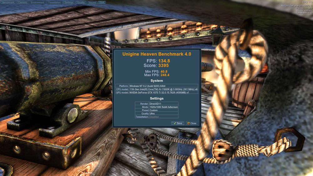 Placa video - Asus Rog Strix GTX 1070ti, 8 GB