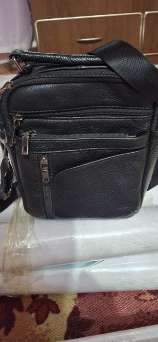 Барсетка мужская. Кожаная. Очень удобная!