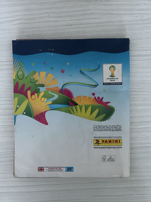 Panini World Cup 2014 – напълно попълнен албум