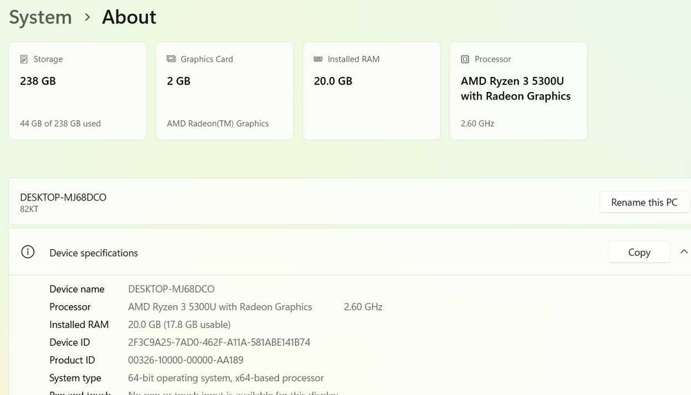 Lenovo IdeaPad 3 14acl6