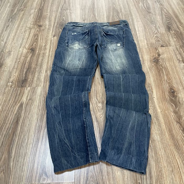 blugi rupți, unisex mărimea W34 navy